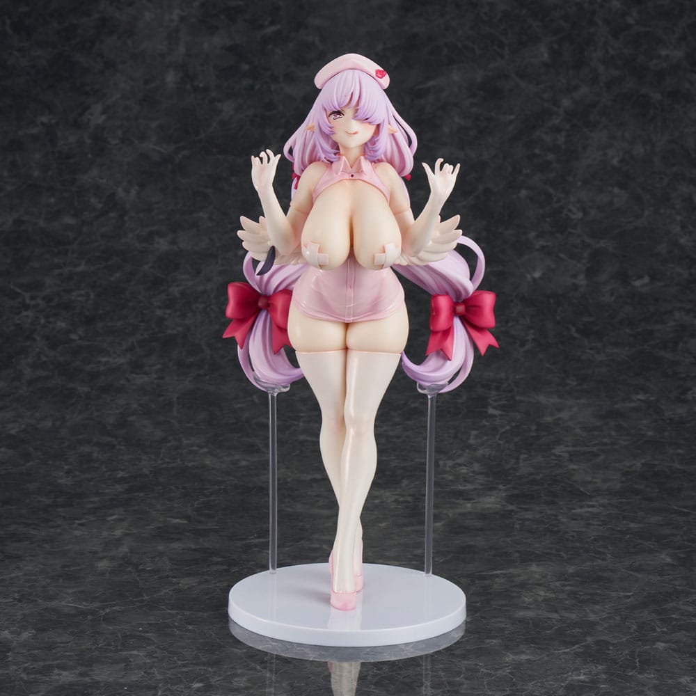 PREORDINE CHIUSO 02/2025 Original Illustration PVC Statue Nurse Fallen Angel-chan illustration by Thomas 30 cm (18+) (PREORDINE NON CANCELLABILE)