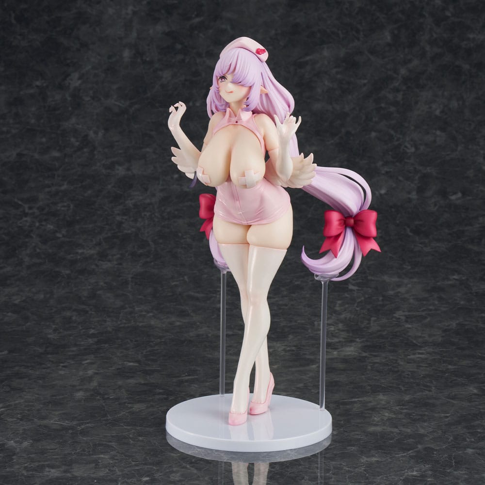 PREORDINE CHIUSO 02/2025 Original Illustration PVC Statue Nurse Fallen Angel-chan illustration by Thomas 30 cm (18+) (PREORDINE NON CANCELLABILE)