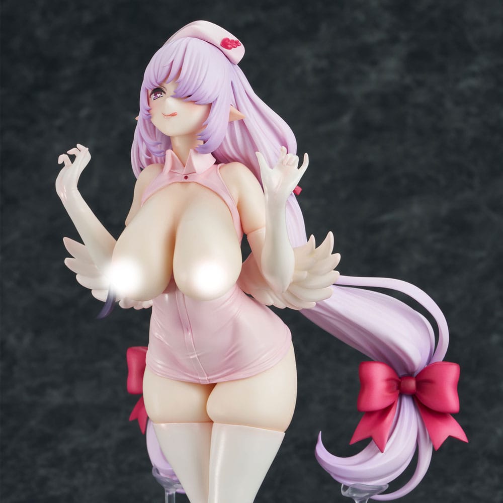 PREORDINE CHIUSO 02/2025 Original Illustration PVC Statue Nurse Fallen Angel-chan illustration by Thomas 30 cm (18+) (PREORDINE NON CANCELLABILE)