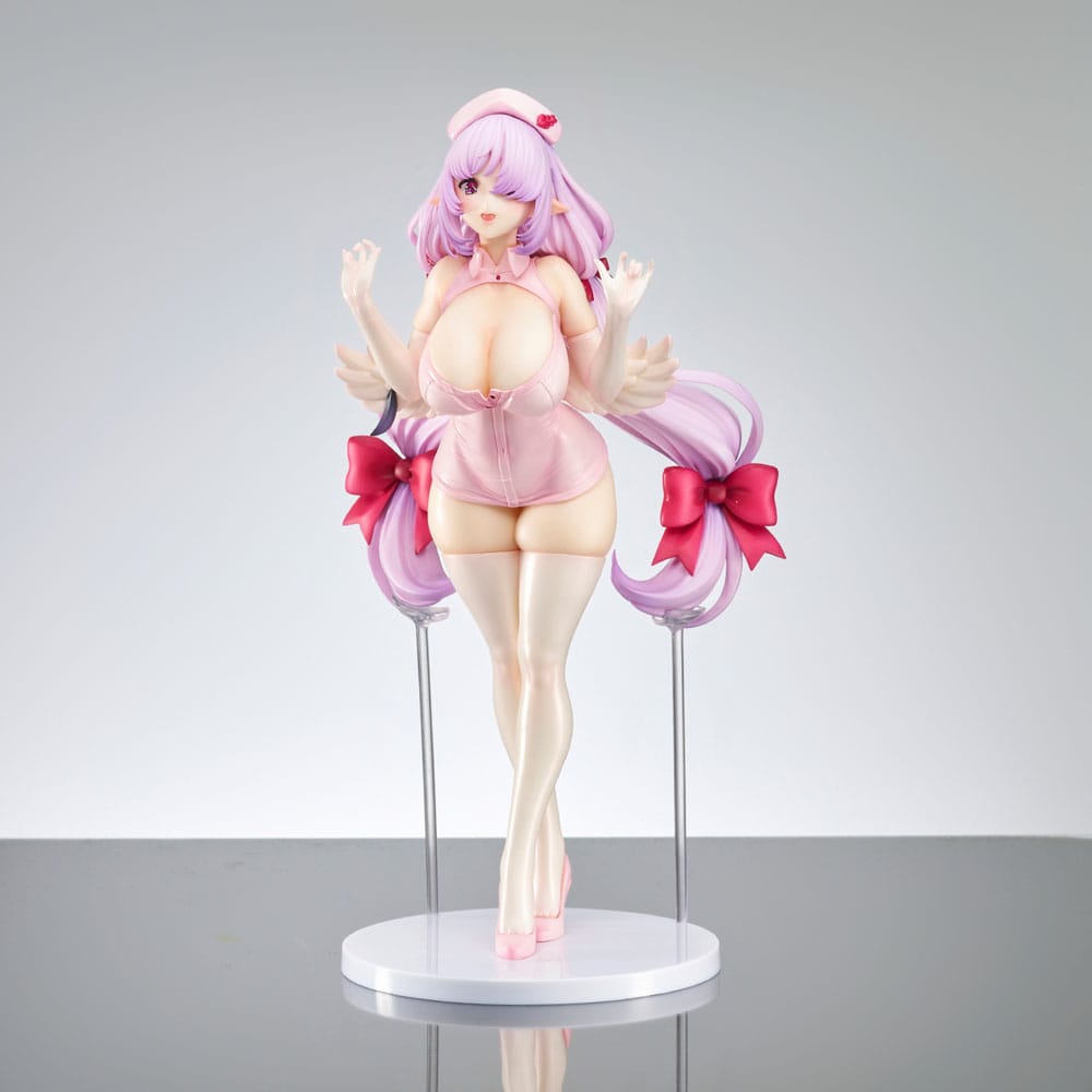 PREORDINE CHIUSO 02/2025 Original Illustration PVC Statue Nurse Fallen Angel-chan illustration by Thomas 30 cm (18+) (PREORDINE NON CANCELLABILE)