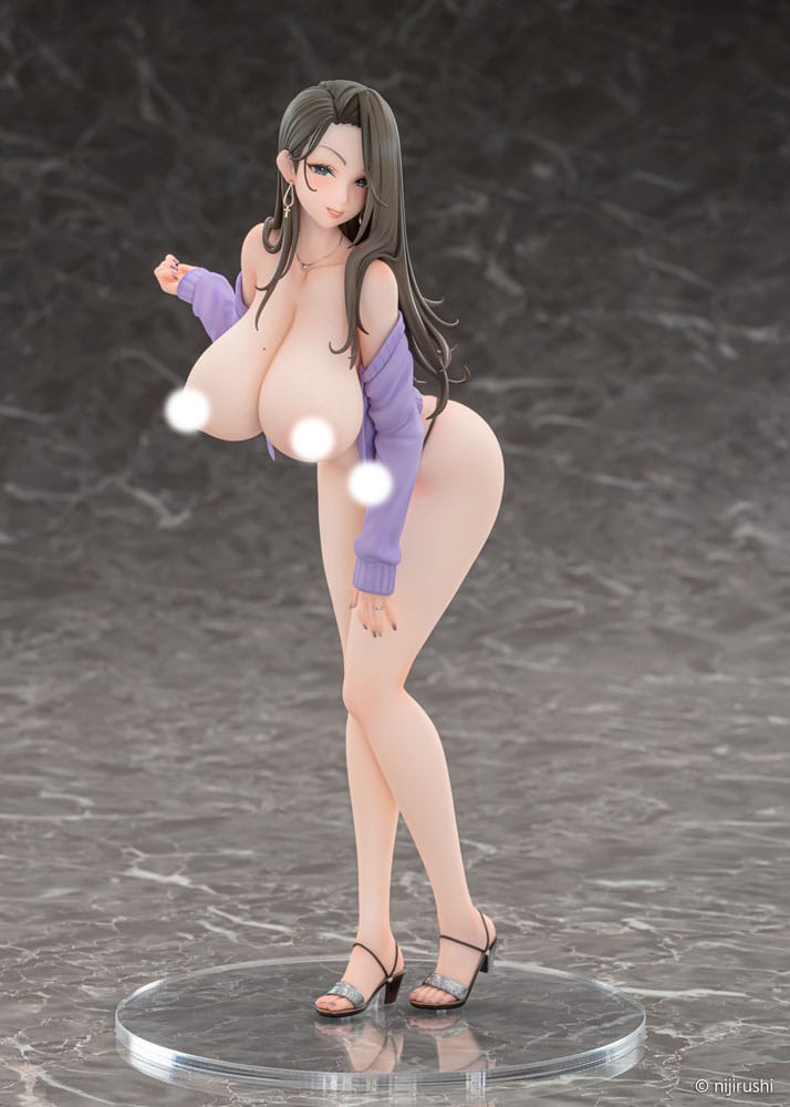 PREORDINE CHIUSO 02/2026 Original Character PVC Statue 1/6 Nijirushi Nihon Mama Zukan - Arisa Kitamura illustration by Chie Masami Deluxe Edition 26 cm (18+) (PREORDINE NON CANCELLABILE)