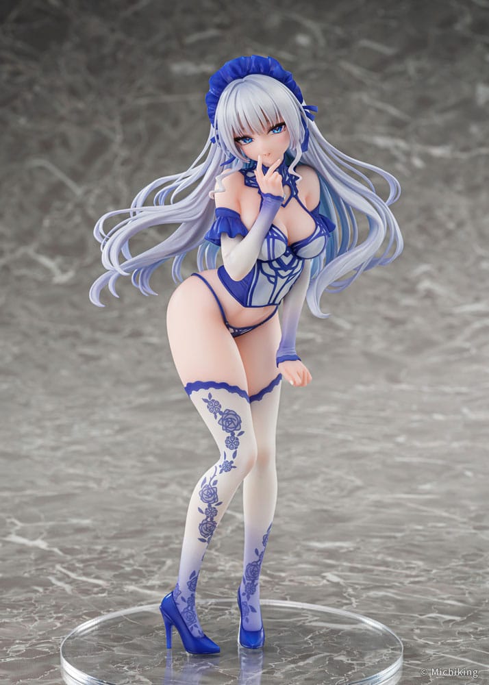 PREORDINE 09/2026 Original Character PVC Statue 1/6 Shion Blue Butterfly Illustration by Michiking 27 cm (18+) (PREORDINE NON CANCELLABILE)