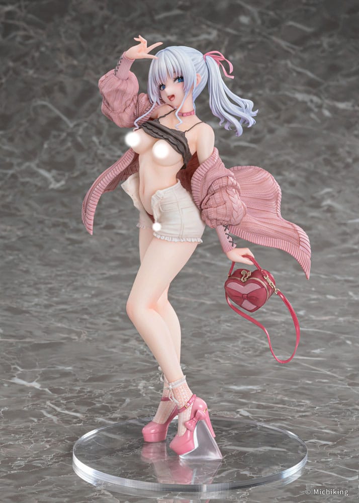 PREORDINE+ 01/2027 (NON CANCELLABILE) Original Character PVC Statue 1/6 Shion Passion Pink Illustration by Michiking 27 cm (18+)