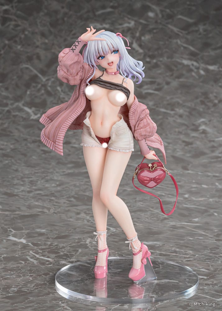 PREORDINE+ 01/2027 (NON CANCELLABILE) Original Character PVC Statue 1/6 Shion Passion Pink Illustration by Michiking 27 cm (18+)
