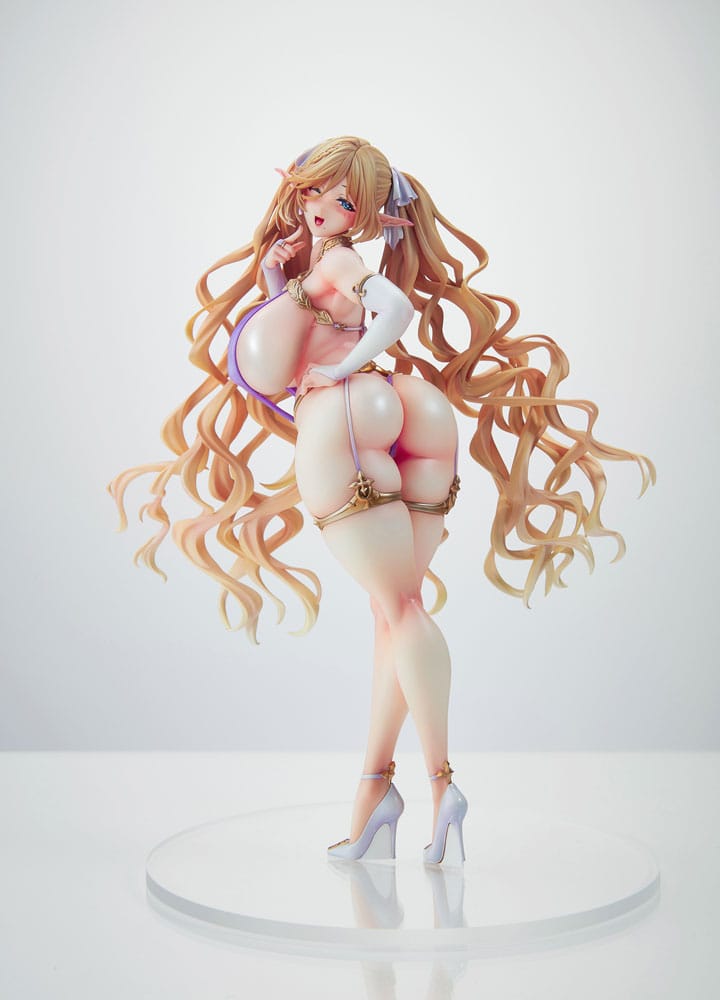 PREORDINE+ 09/2025 Original Character Elf Village Series PVC Statue 1/6 14th Villager Mama Tiana Ritual Bathing Suit Ver. 26 cm