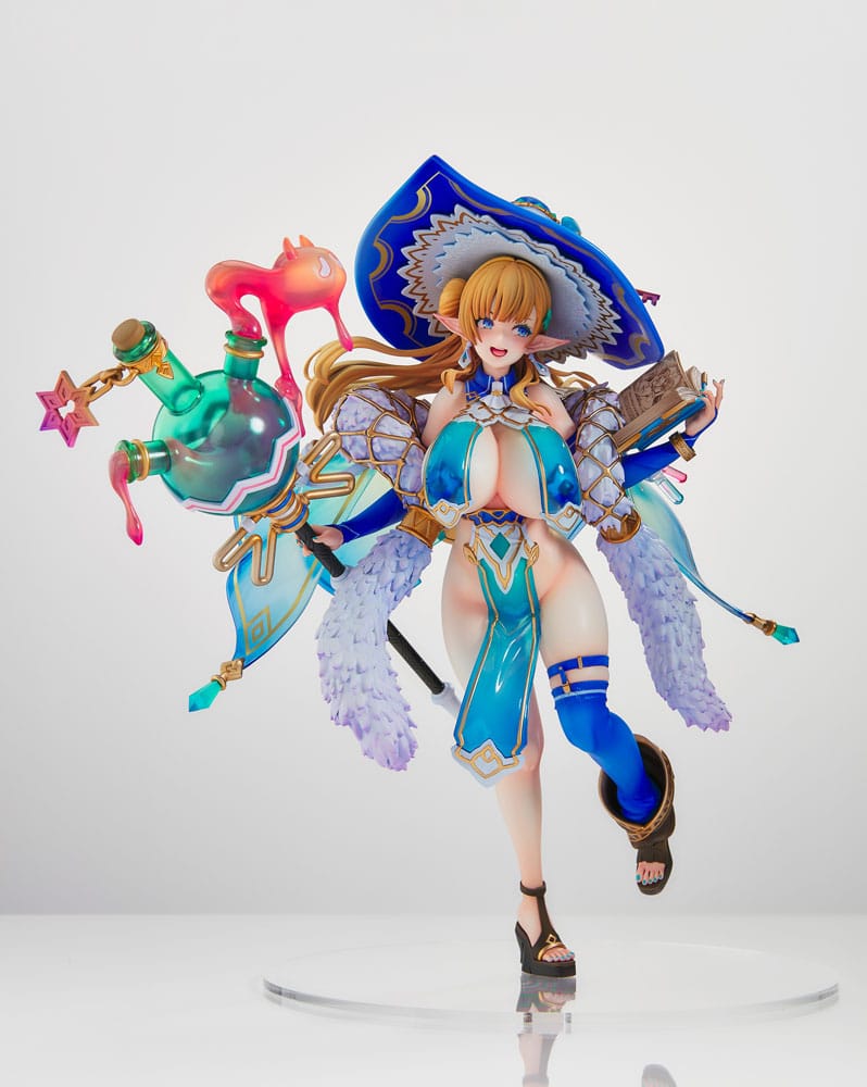 PREORDINE 11/2025 Original Character Elf Village Series PVC Statue 1/6 15th Villager Milklinde Antenna Shop Limited Ver. 25 cm (PREORDINE NON CANCELLABILE)