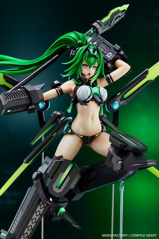 VORBESTELLUNG+ 03/2026 (NICHT STORNIERBAR) New Dimension Game Neptunia VII PVC Statue 1/7 Next Green Limited Edition 38 cm