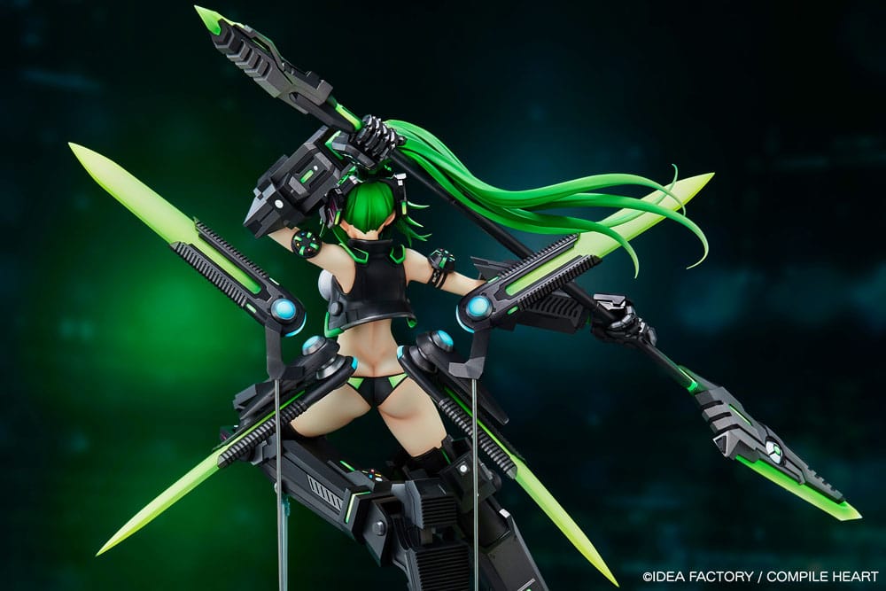 VORBESTELLUNG+ 03/2026 (NICHT STORNIERBAR) New Dimension Game Neptunia VII PVC Statue 1/7 Next Green Limited Edition 38 cm