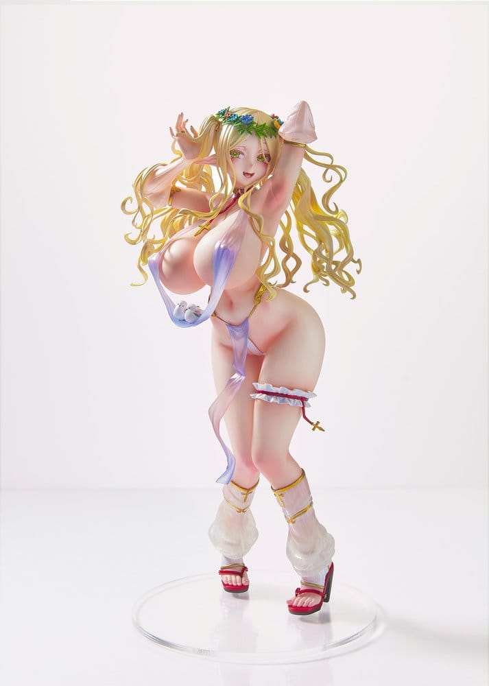 PREORDINE+ 11/2026 Original Character Elf Village Series PVC Figure 1/6 4th Villager Priscilla Bathing Suit Ver. 25 cm