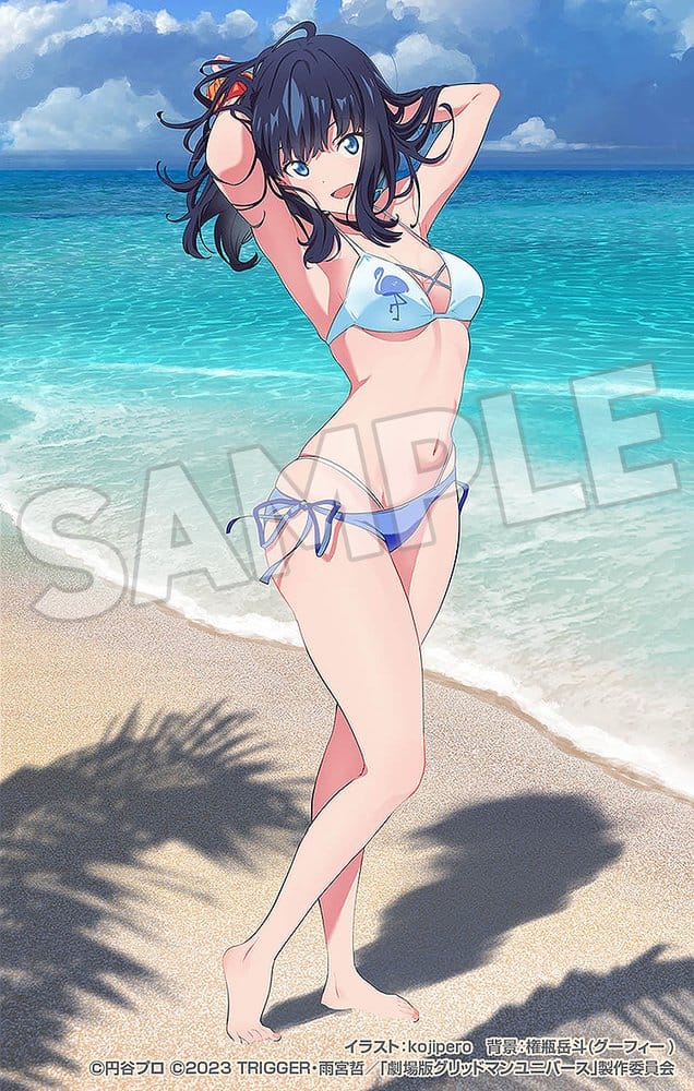 SU ORDINAZIONE Gridman Universe Pop Up Parade PVC Statue Beach Queens Rikka Takarada Ver. L Size 22 cm