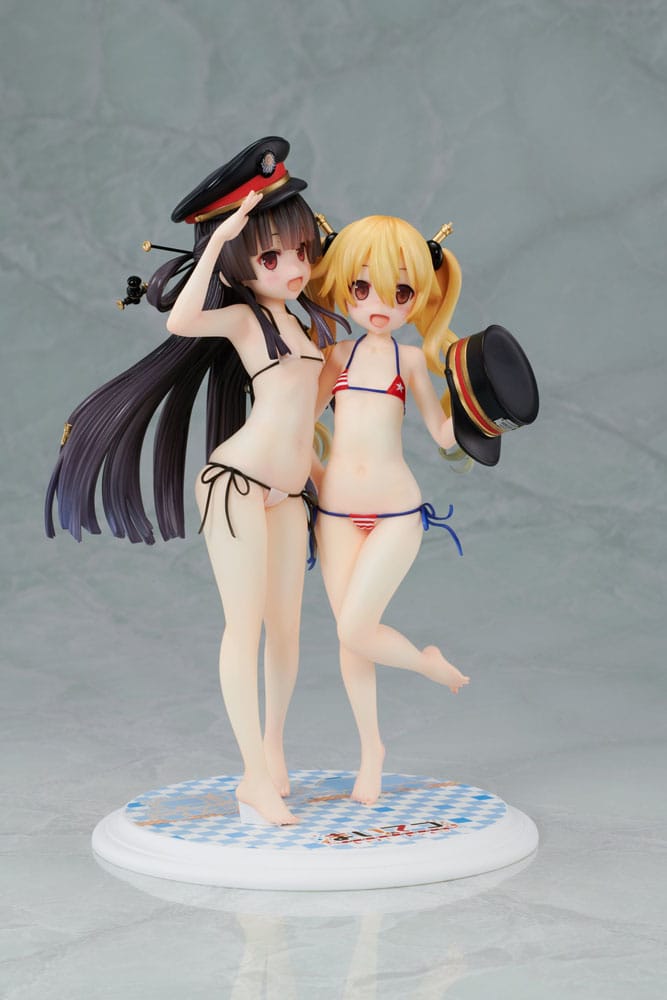 PREORDINE ESAURITO Maitetsu: Last Run!! PVC Statue 1/7 Hachiroku & Olivi 23 cm