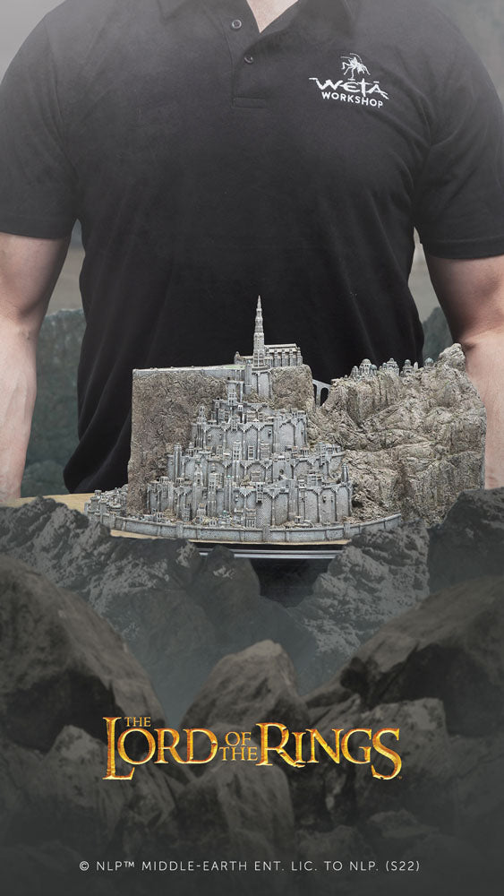 🧪 LAB | SU ORDINAZIONE Lord of the Rings Statue Minas Tirith 21 cm