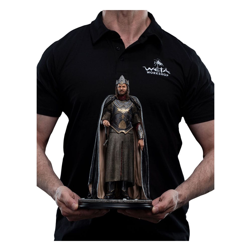 🧪 LAB | SU ORDINAZIONE The Lord of the Rings Statue 1/6 King Aragorn (Classic Series) 34 cm
