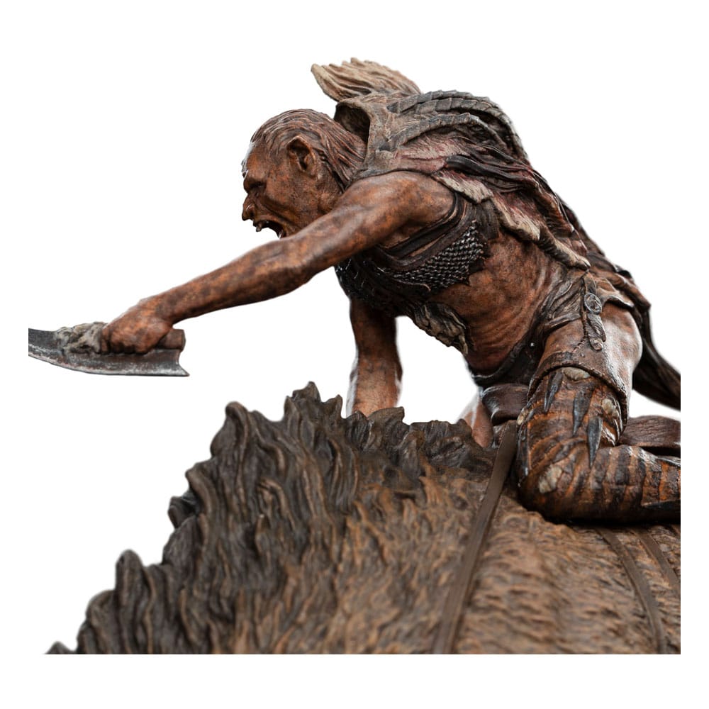 🧪 LAB | SU ORDINAZIONE Lord of the Rings Mini Statue Sharkû on Warg 18 cm