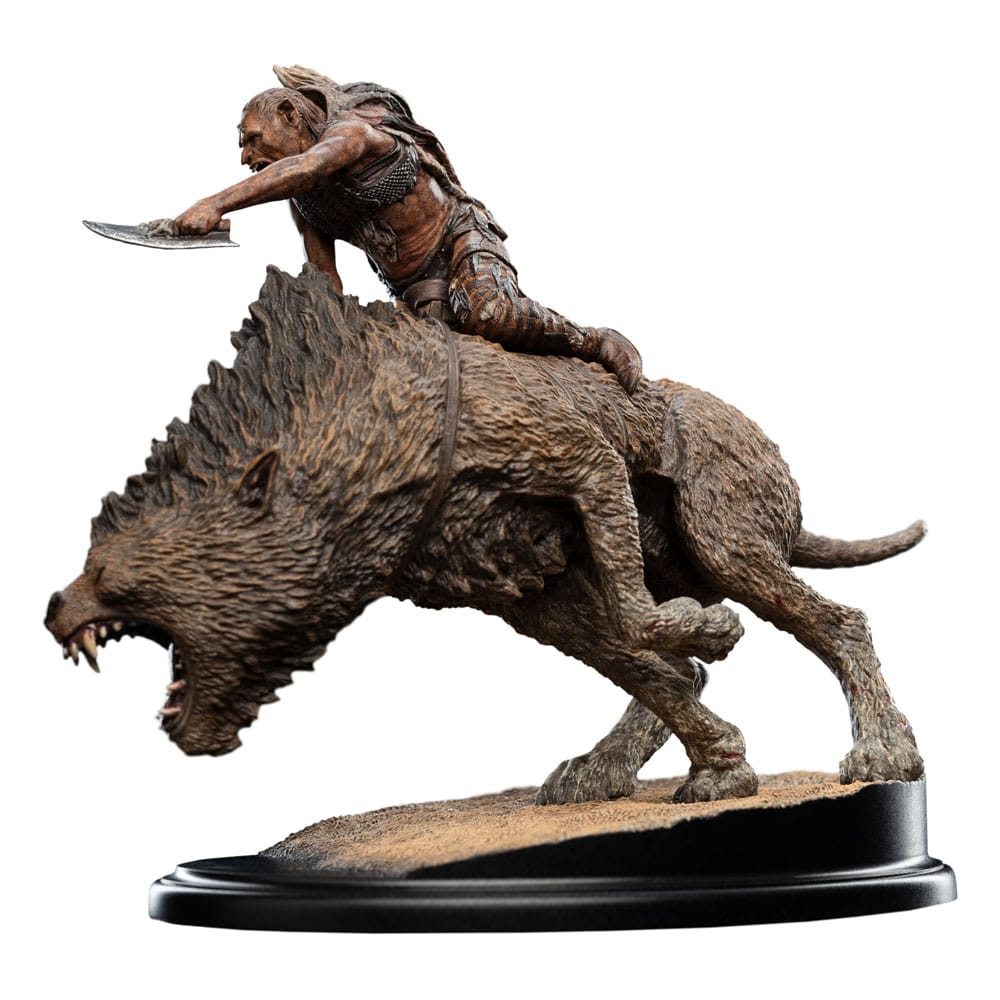 🧪 LAB | SU ORDINAZIONE Lord of the Rings Mini Statue Sharkû on Warg 18 cm