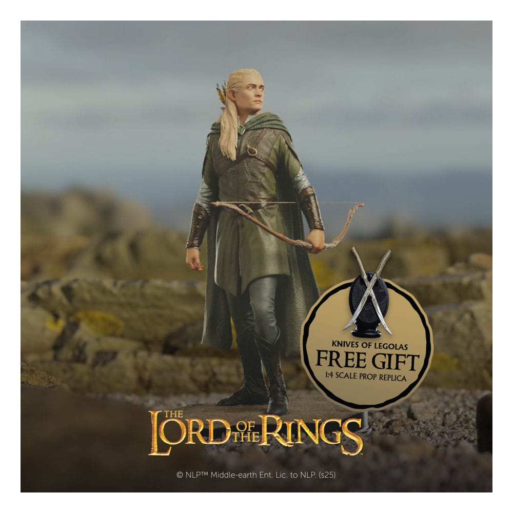 🧪 LAB | SU ORDINAZIONE The Lord of the Rings Classic Series Statue 1/6 Legolas, Hunter of the Plains Limited Edition 32 cm