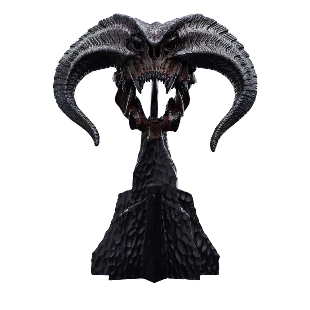 🧪 LAB | SU ORDINAZIONE Lord of the Rings Mini Statue Skull of a Balrog 20 cm