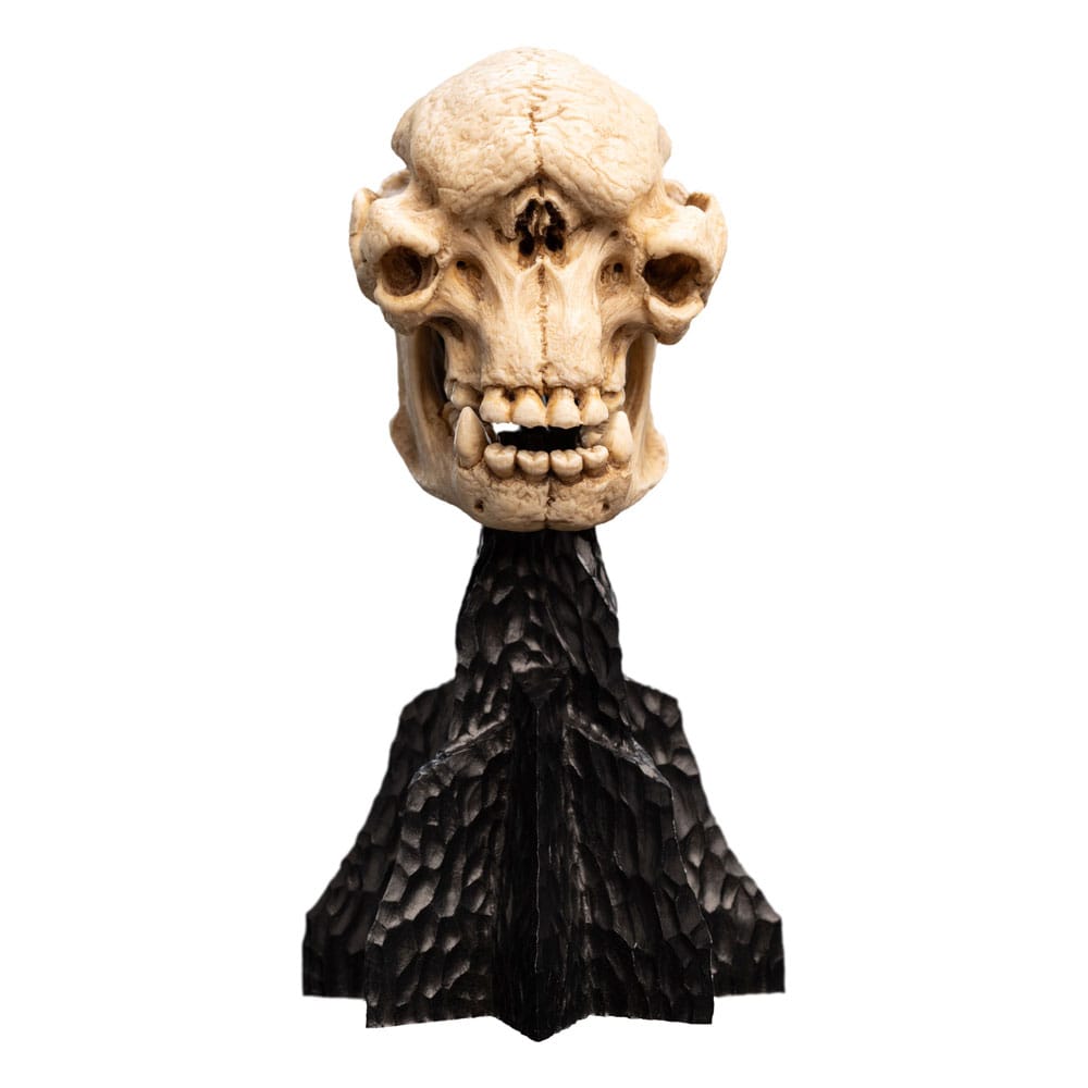 SU ORDINAZIONE Lord of the Rings Mini Statue Skull of a Cave Troll 21 cm *PREZZO SPECIALE*