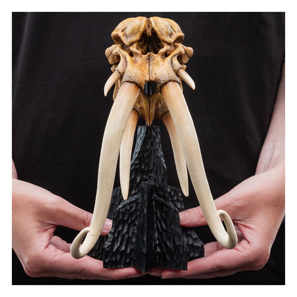 🧪 LAB | SU ORDINAZIONE Lord of the Rings Mini Statue Skull of a Mumak 15 cm