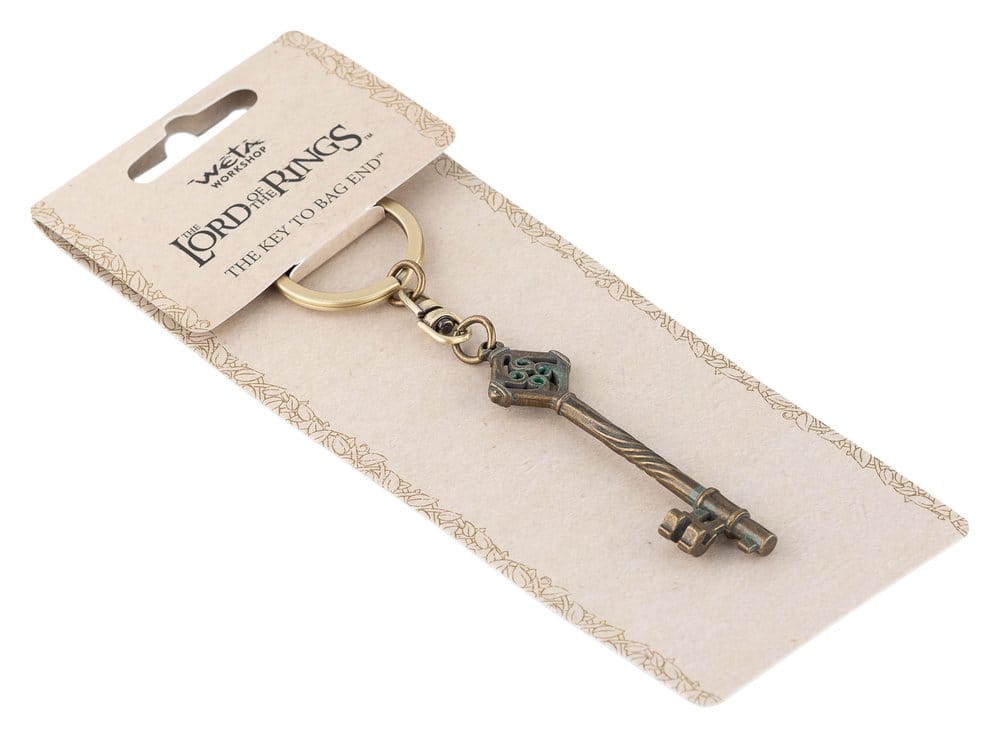 🧪 LAB | SU ORDINAZIONE Lord of the Rings Keyring The Key to Bag End 8 cm