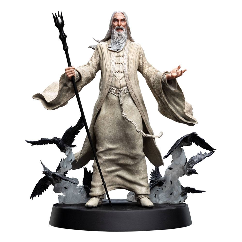 AUF BESTELLUNG Der Herr der Ringe Figures of Fandom PVC-Statue Saruman der Weiße 26 cm