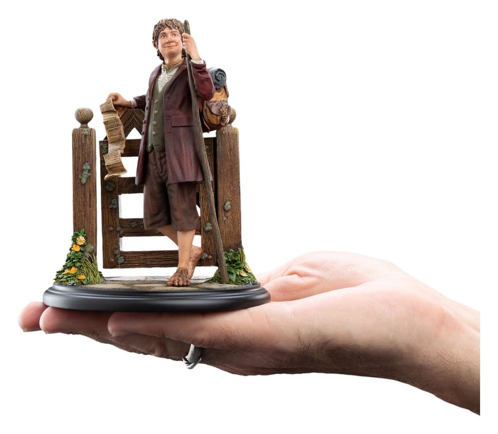 🧪 LAB | PREORDINE+ 06/2027 The Hobbit Mini Statue Bilbo Baggins 14 cm