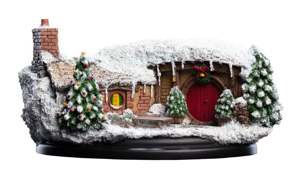 MADE TO ORDER The Hobbit An Unexpected Journey Statue 35 Bagshot Row Christmas Edition 7 cm *SPECIAL PRICE*