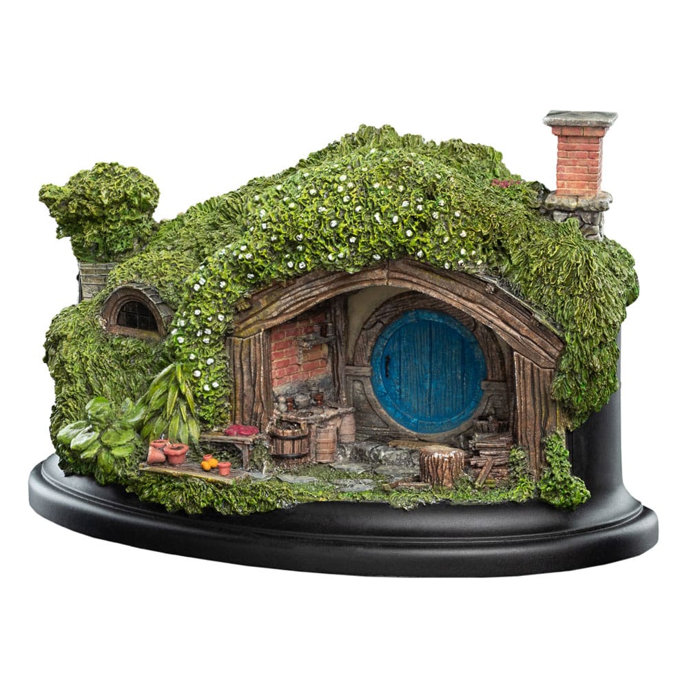 🧪 LAB | SU ORDINAZIONE The Hobbit Statue Hobbit Hole - 1 Hill Lane 12 cm