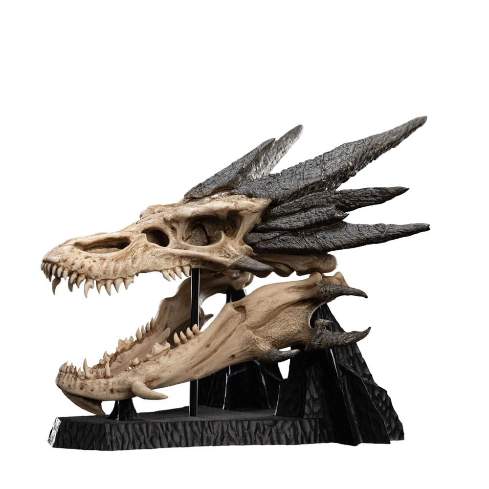 🧪 LAB | SU ORDINAZIONE Lord of the Rings Mini Statue Skull of Smaug 22 cm