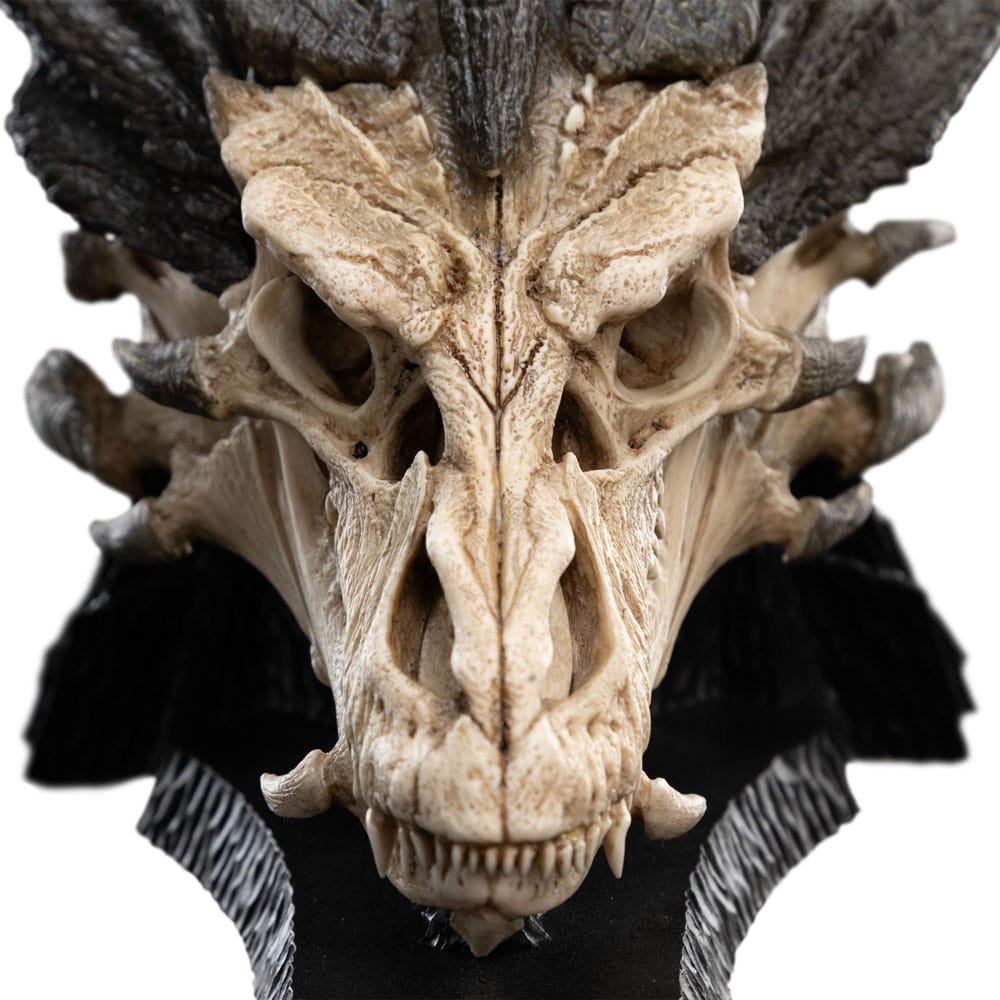 🧪 LAB | SU ORDINAZIONE Lord of the Rings Mini Statue Skull of Smaug 22 cm