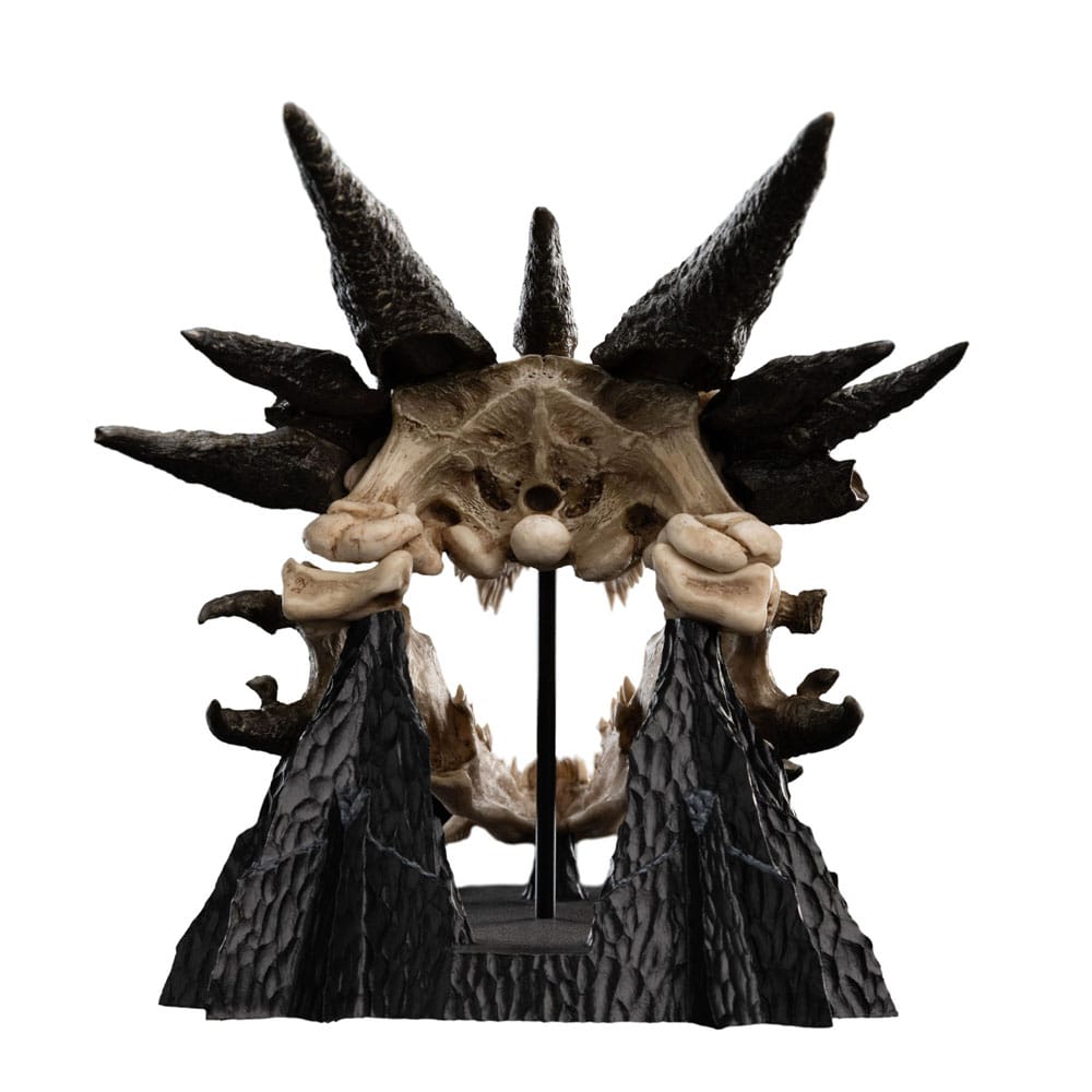 🧪 LAB | SU ORDINAZIONE Lord of the Rings Mini Statue Skull of Smaug 22 cm