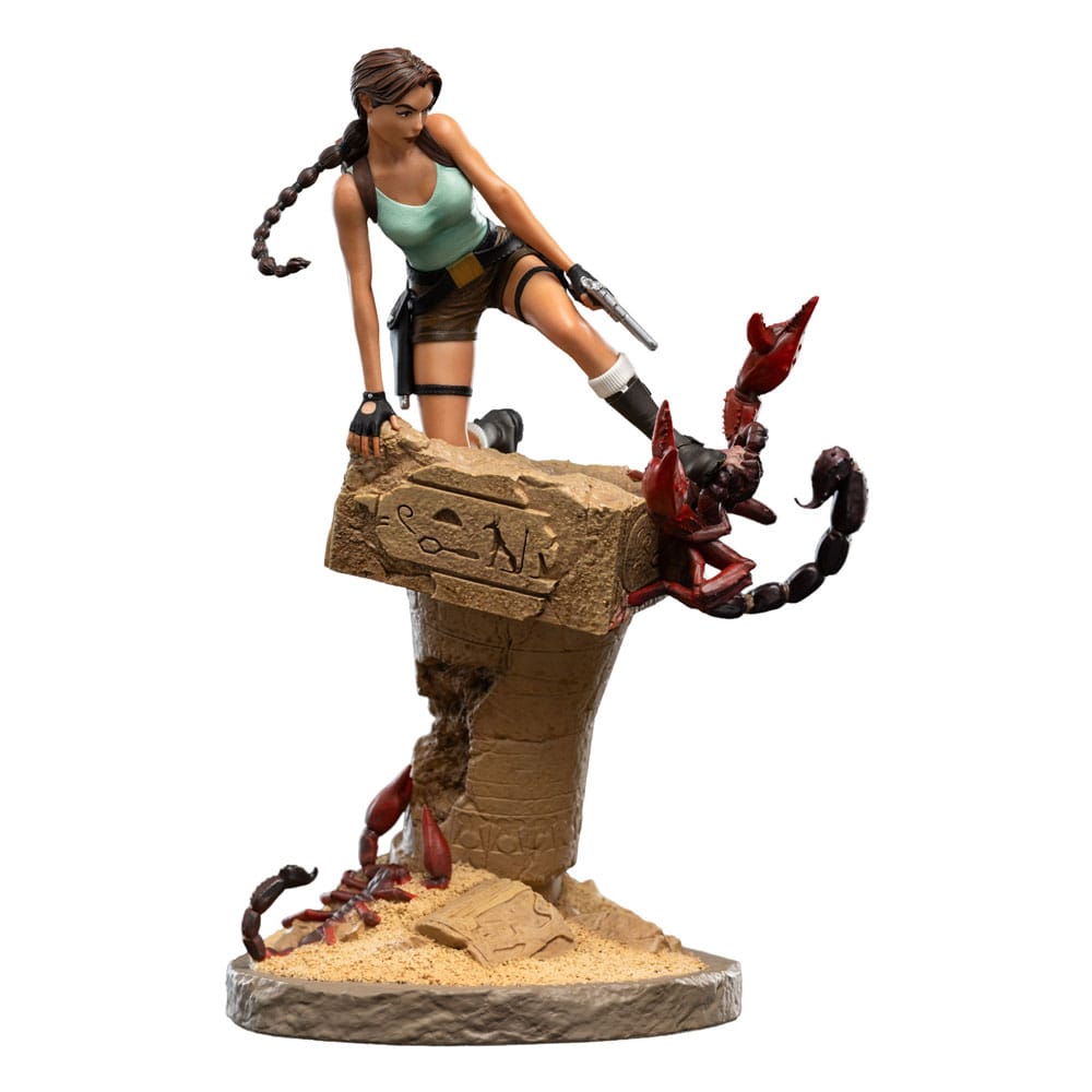 🧪 LAB | SU ORDINAZIONE Tomb Raider Mini Statue Lara Croft: The Ruins of Revelation 21 cm