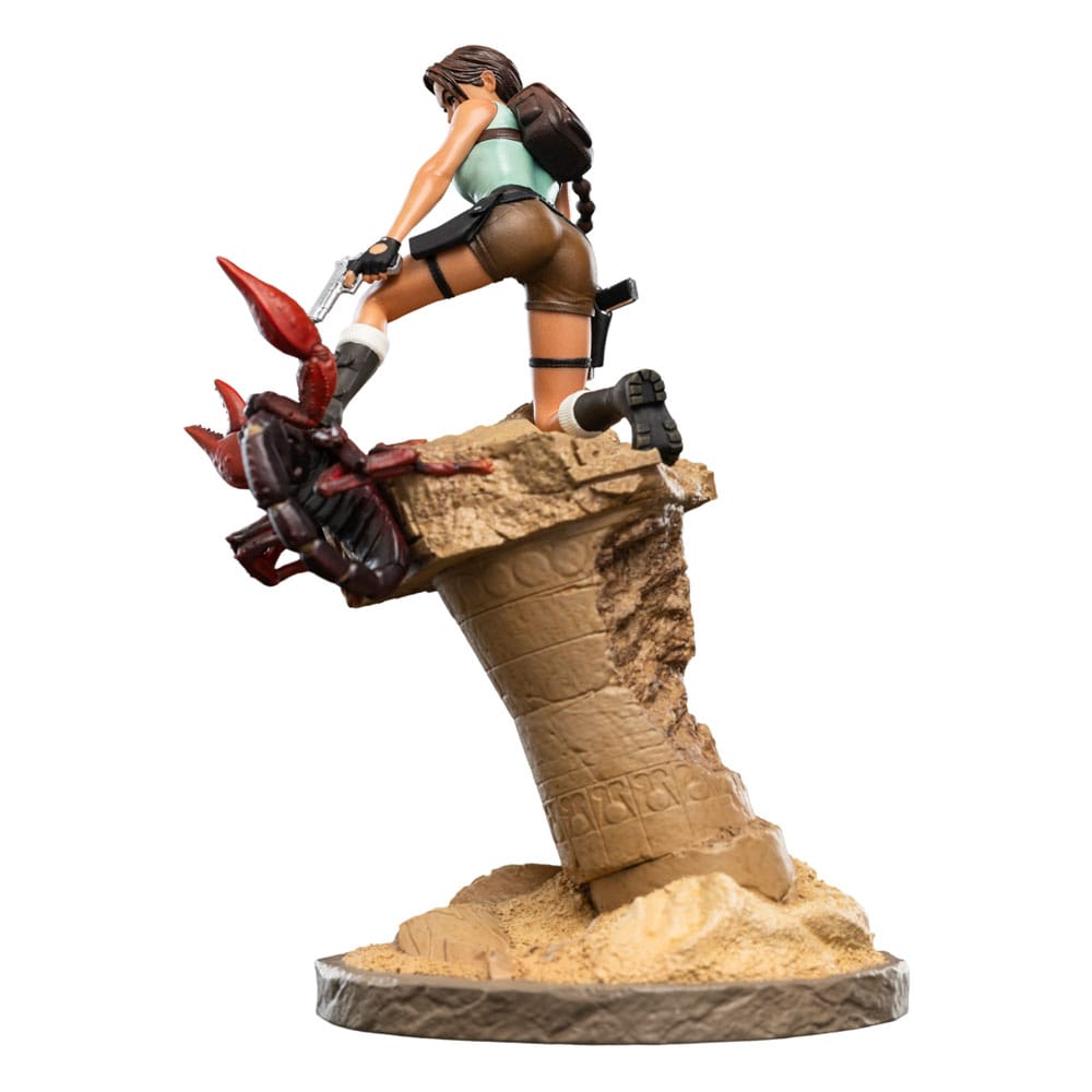 🧪 LAB | SU ORDINAZIONE Tomb Raider Mini Statue Lara Croft: The Ruins of Revelation 21 cm