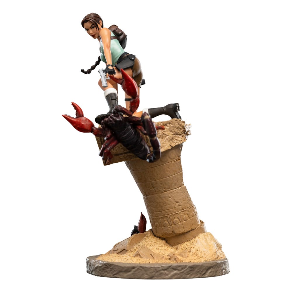 🧪 LAB | SU ORDINAZIONE Tomb Raider Mini Statue Lara Croft: The Ruins of Revelation 21 cm