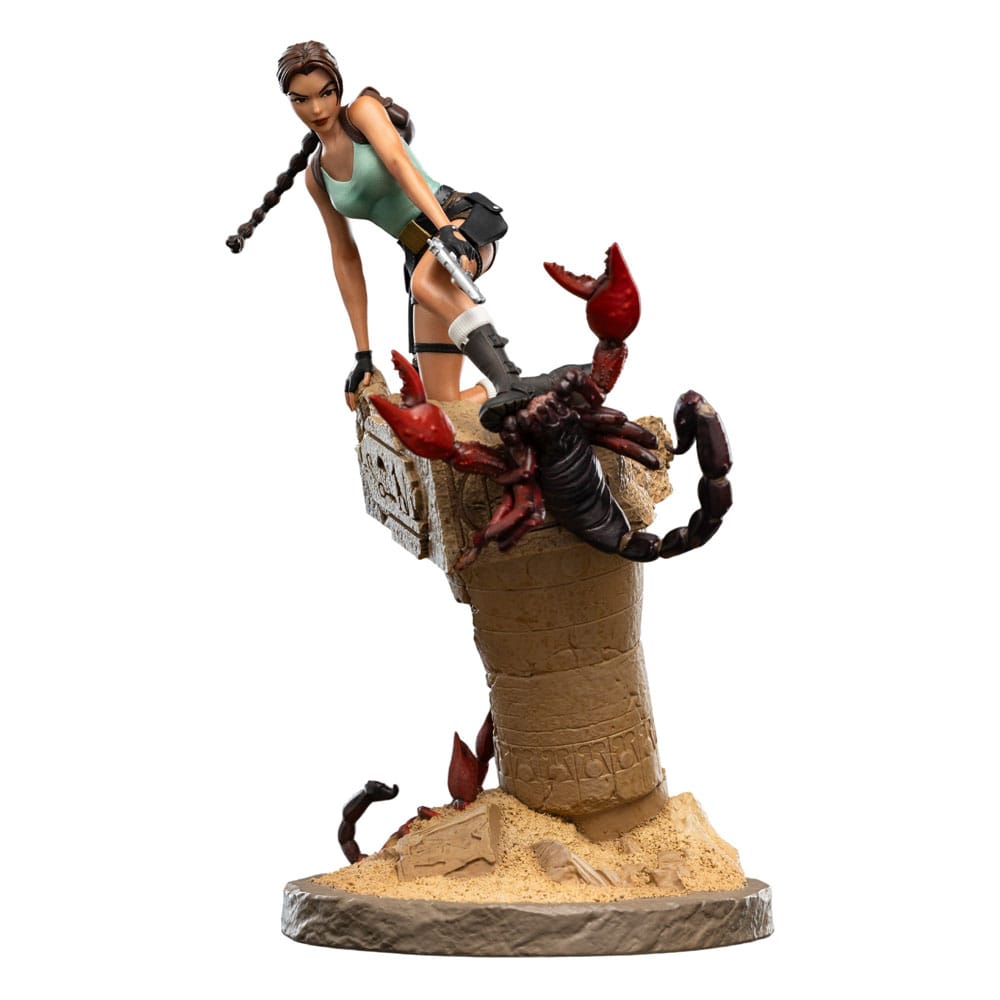 🧪 LAB | SU ORDINAZIONE Tomb Raider Mini Statue Lara Croft: The Ruins of Revelation 21 cm