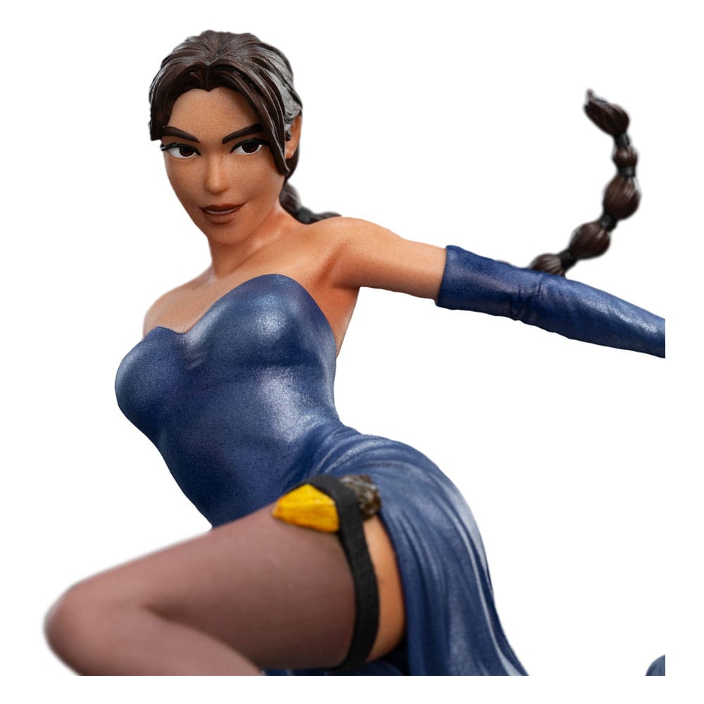 🧪 LAB | SU ORDINAZIONE Tomb Raider Mini Statue Lara Croft: A Deal at the Opera 17 cm