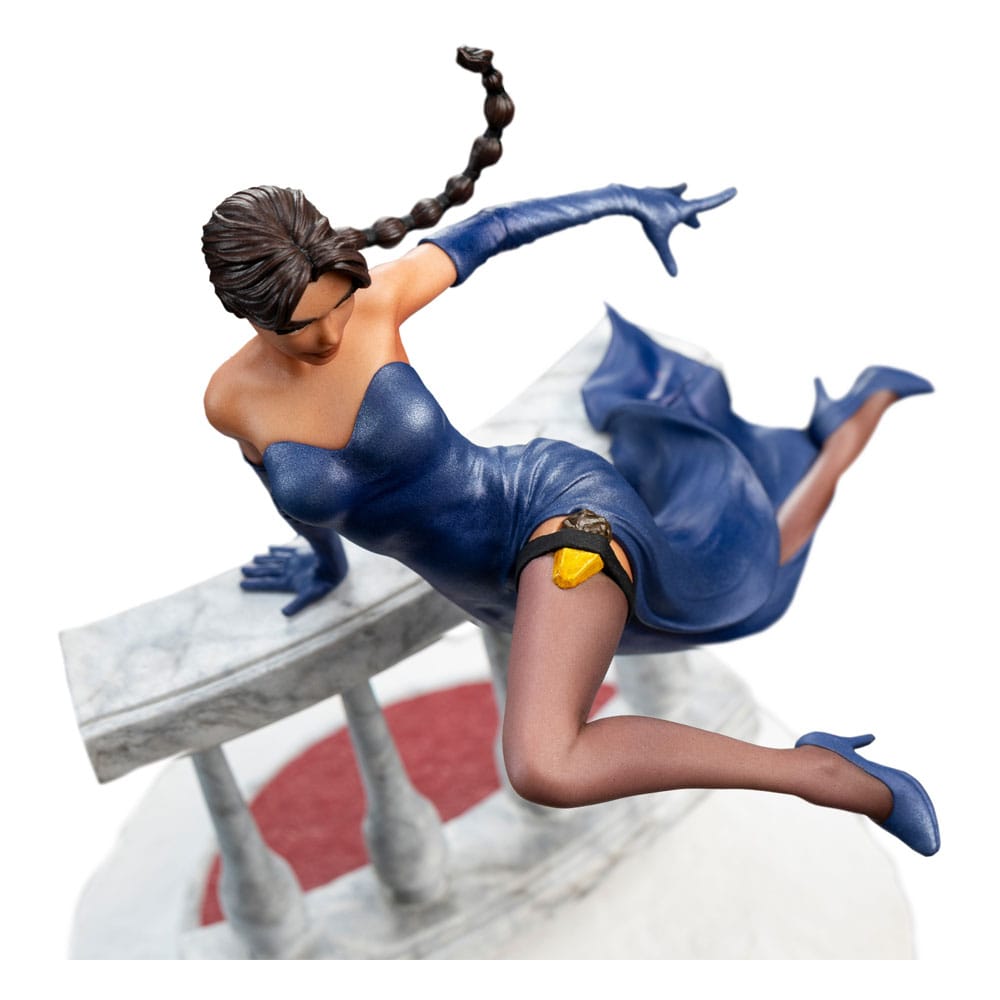 🧪 LAB | SU ORDINAZIONE Tomb Raider Mini Statue Lara Croft: A Deal at the Opera 17 cm