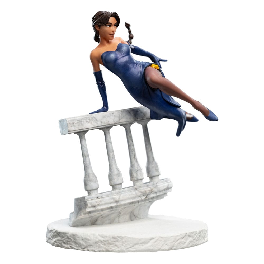 🧪 LAB | SU ORDINAZIONE Tomb Raider Mini Statue Lara Croft: A Deal at the Opera 17 cm