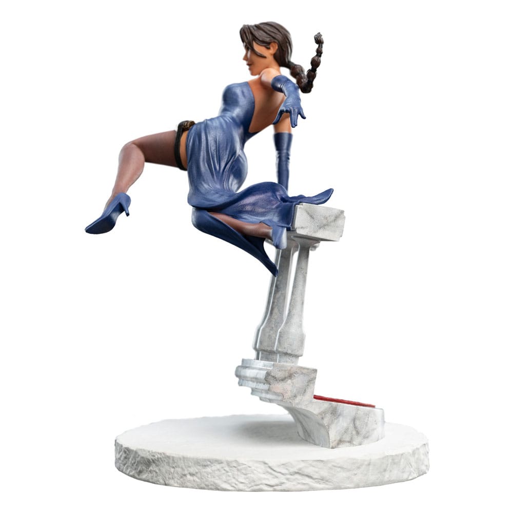 🧪 LAB | SU ORDINAZIONE Tomb Raider Mini Statue Lara Croft: A Deal at the Opera 17 cm