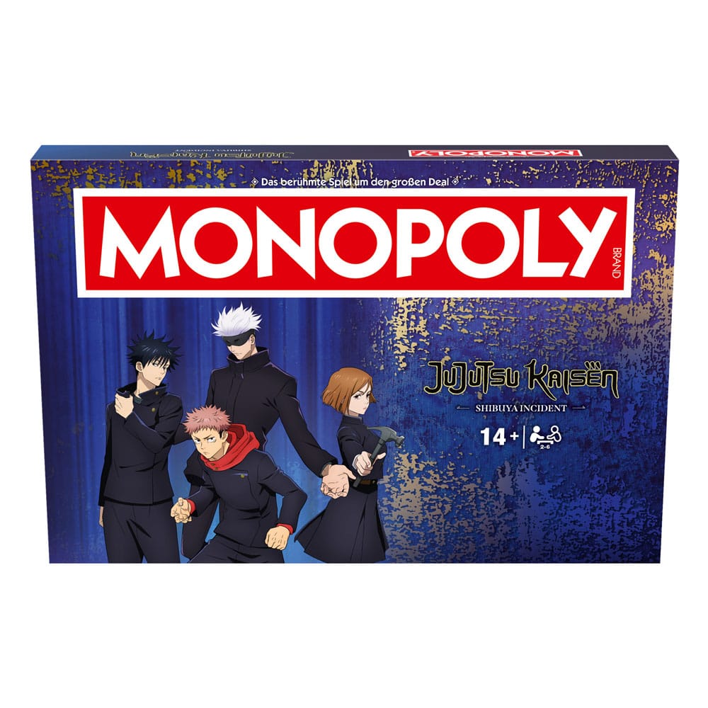 SU ORDINAZIONE Monopoly Board Game Jujutsu Kaisen Season 2 *German Version*