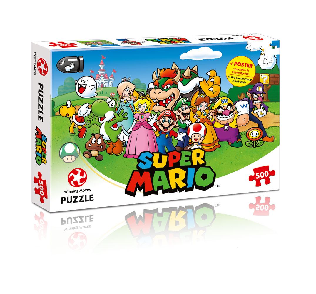 SU ORDINAZIONE Super Mario Jigsaw Puzzle Mario & Friends