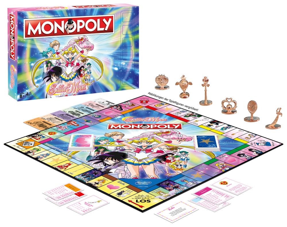 MADE TO ORDER Sailor Moon Board Game Monopoly *German Version* *SPECIAL PRICE* SOLD OUT