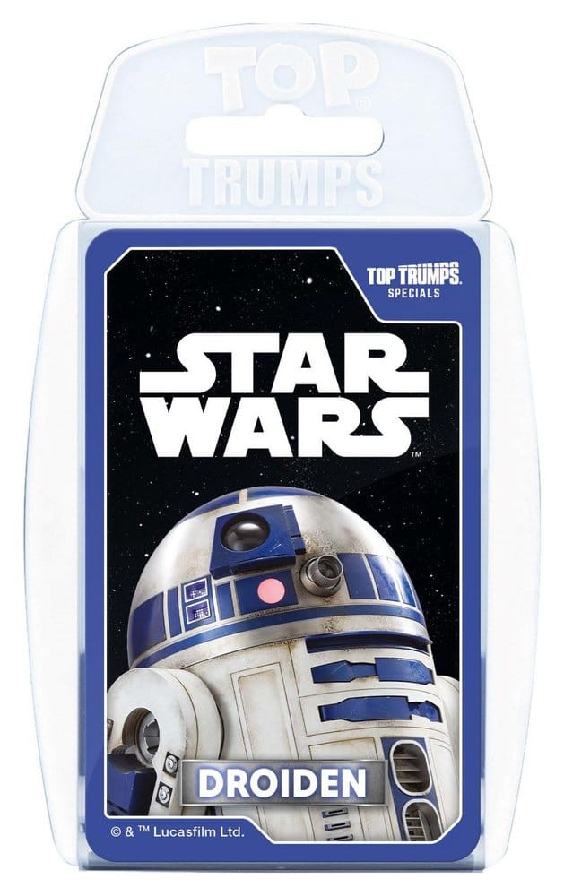 MADE TO ORDER Star Wars Card Game Top Trumps Droids *German Version*