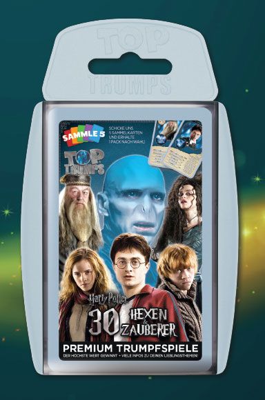 MADE TO ORDER Harry Potter Card Game Top Trumps Die größten Hexen und Zauberer *German Version* *SPECIAL PRICE*