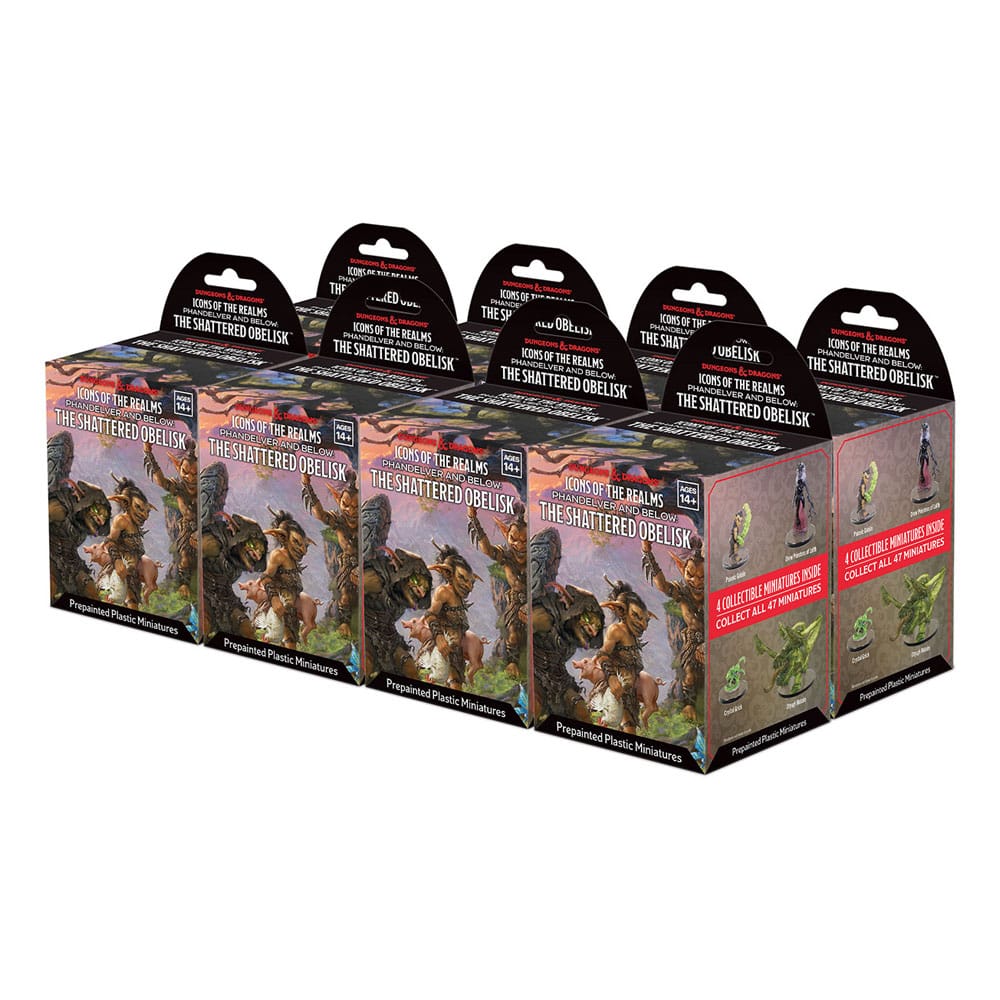 AUF BESTELLUNG GEFERTIGT D&D Icons of the Realms: Phandelver und darunter: Der zerbrochene Obelisk (Set Nr. 29) Booster-Pack (8)