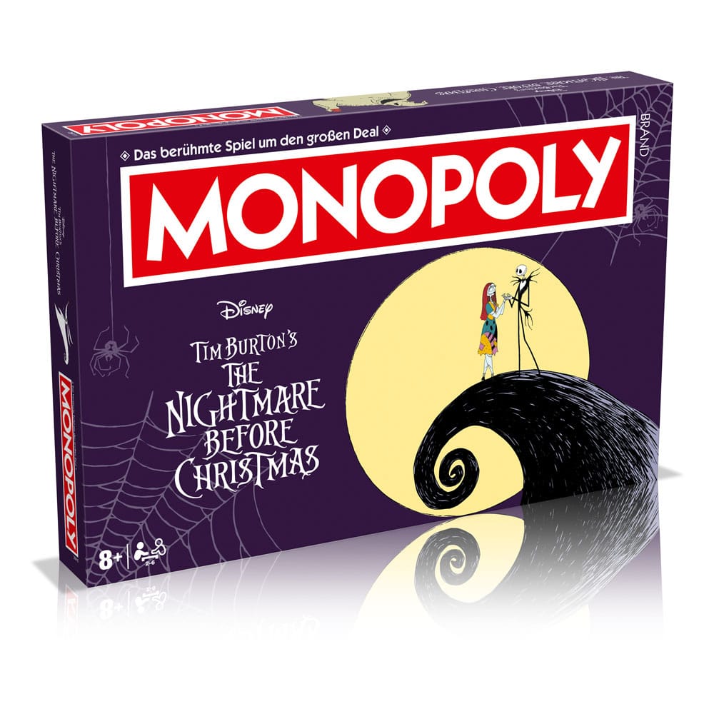 MADE TO ORDER Monopoly Board Game Nightmare Before Christmas *German Version*