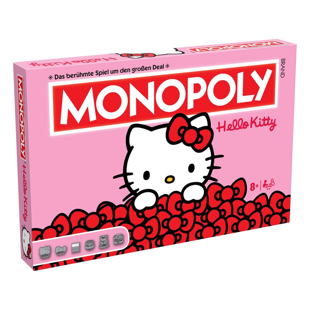 MADE TO ORDER Monopoly Board Game Hello Kitty *German Version* *SPECIAL PRICE*