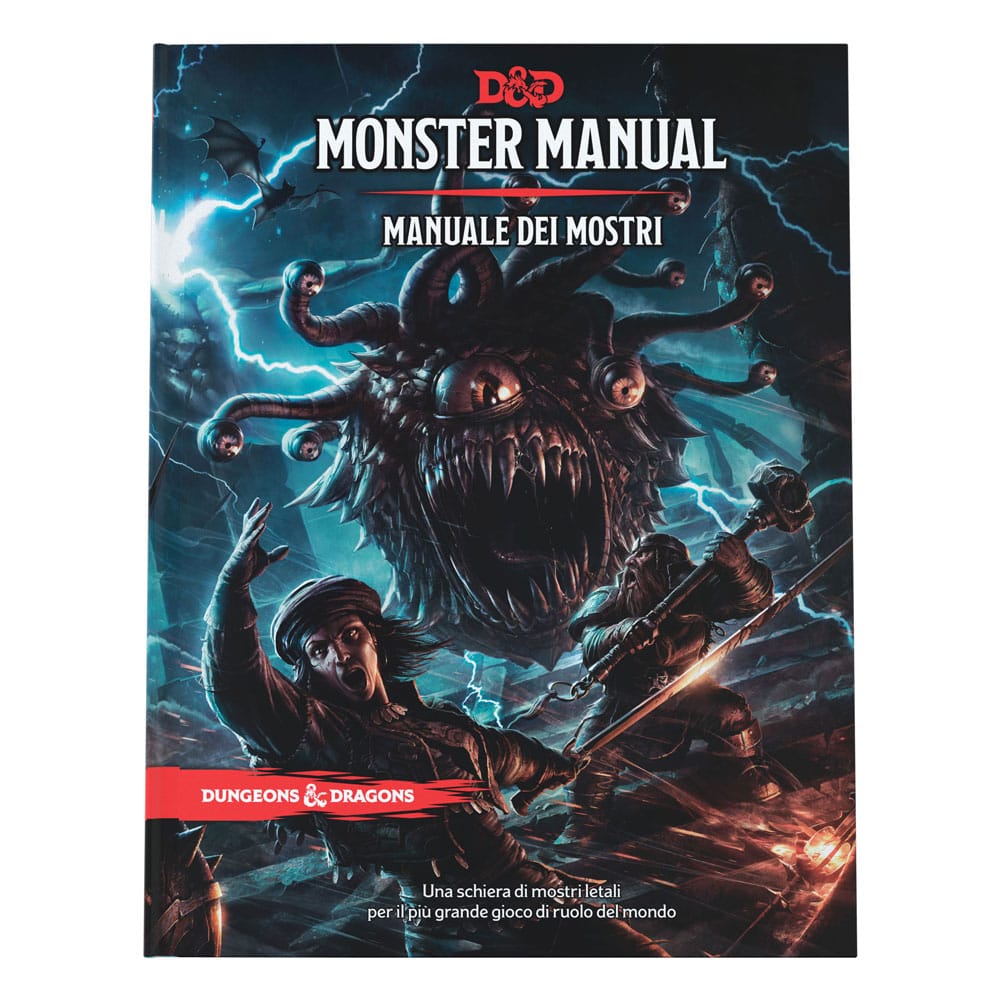 MADE TO ORDER Dungeons & Dragons RPG Monster Manual Italian *SPECIAL PRICE*