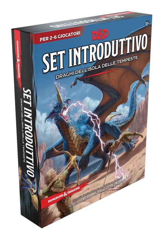 SU ORDINAZIONE Dungeons & Dragons RPG Set Introduttivo: Draghi dell'Isola delle Tempeste italian