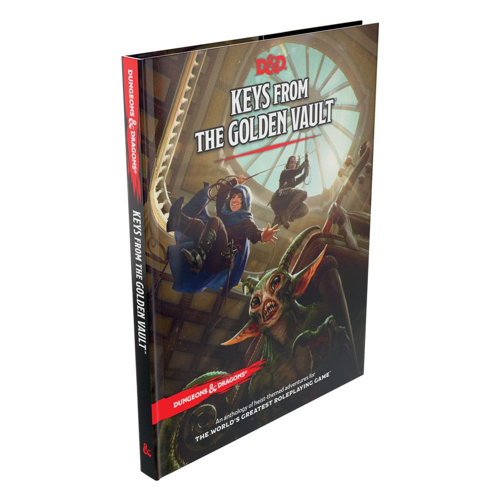 AUF BESTELLUNG Dungeons & Dragons RPG Adventure Keys aus dem Golden Vault Englisch
